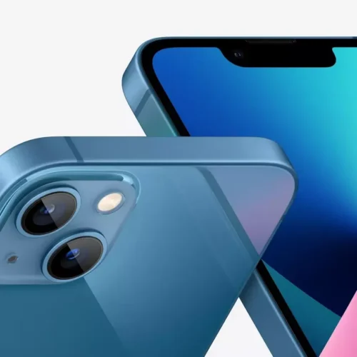 ⁦ايفون 13 ذاكرة 128 جيجا 5G أزرق⁩ - الصورة ⁦4⁩